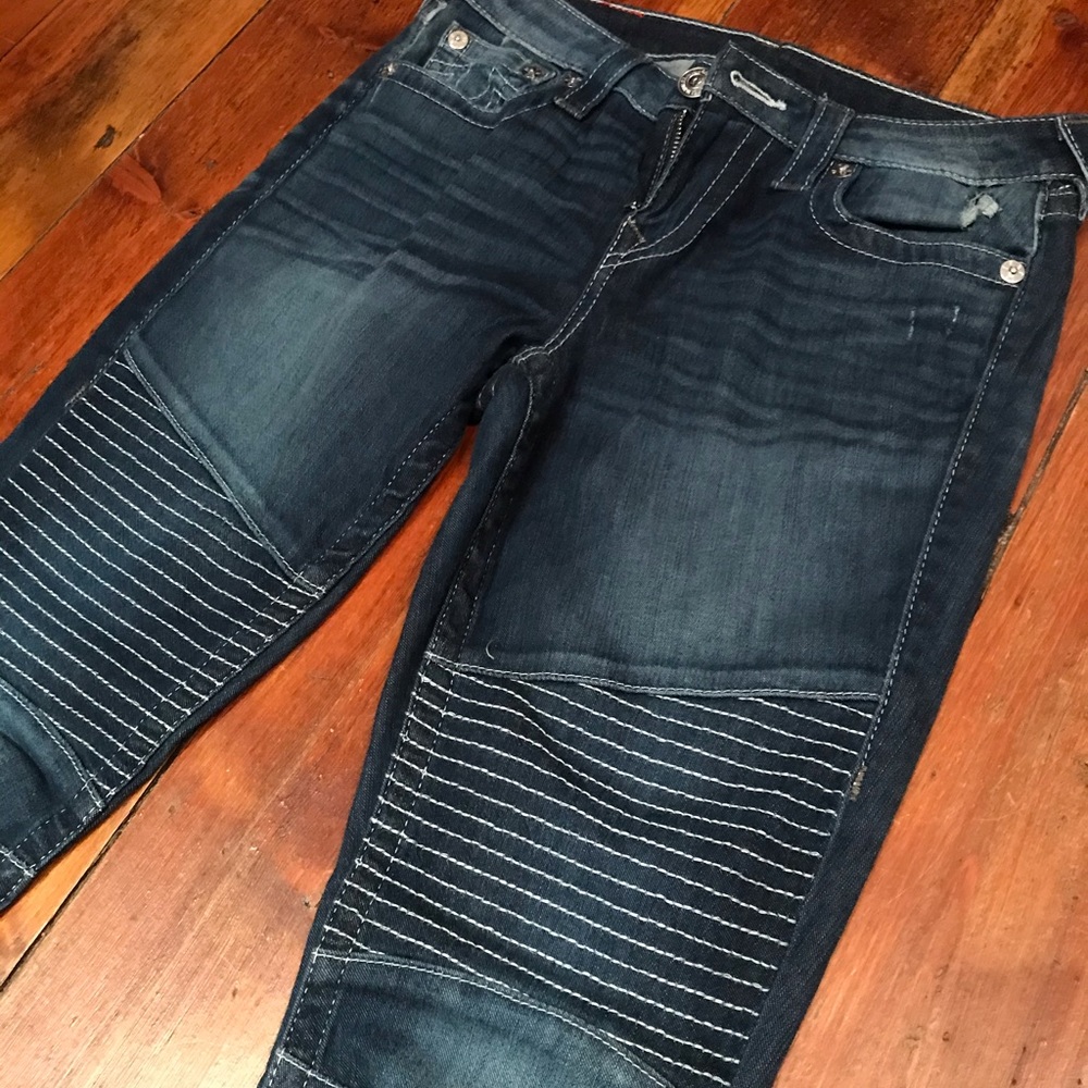 True Religion Moto Style Skinny Jeans